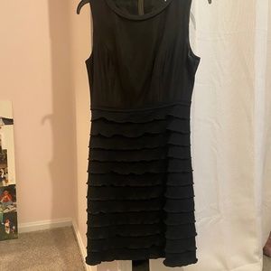Black cocktail dress